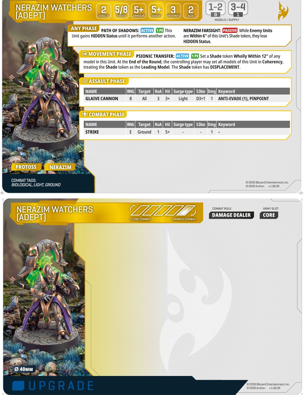 Nerazim Watchers card