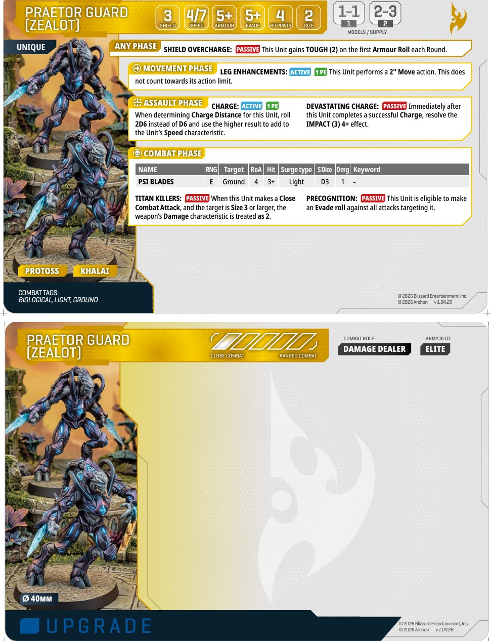 Praetor Guard card