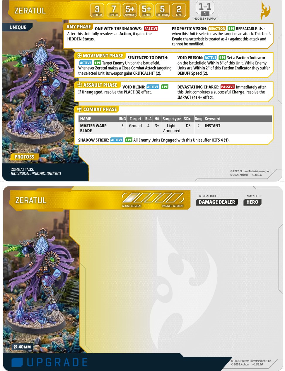 Zeratul card