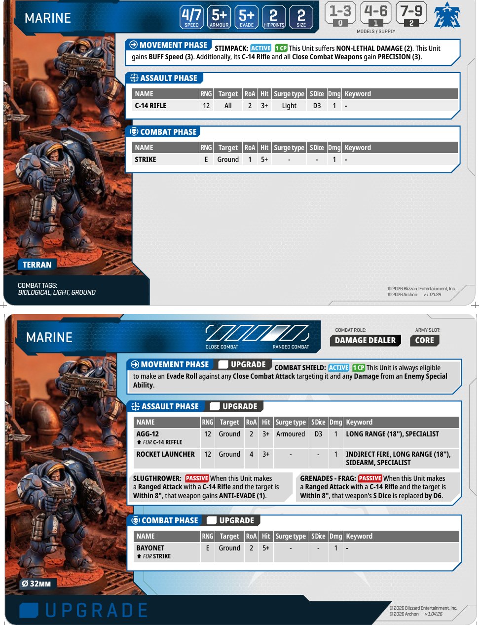 Marine card