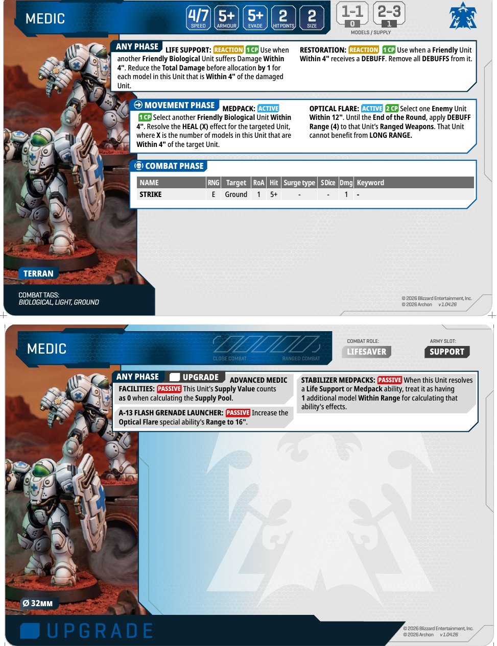 Medic card