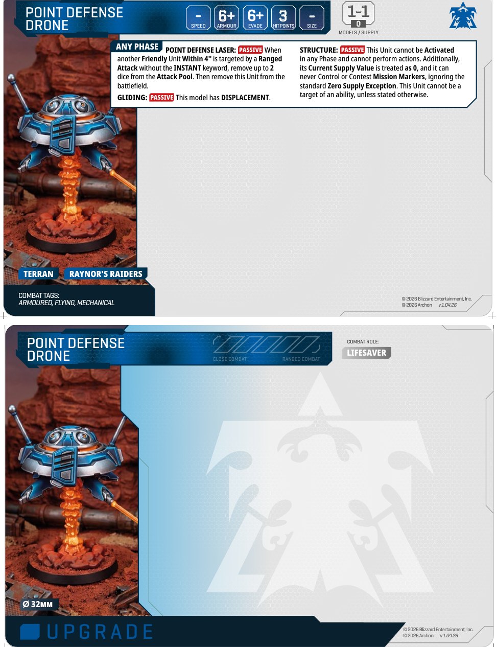 Point Defence Drone card
